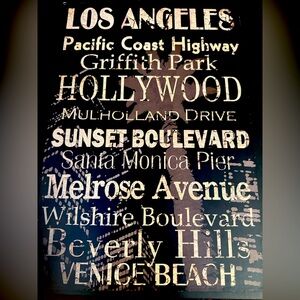 Los Angeles Wall Art | Hollywood & LA Decor